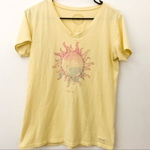 LIFE IS GOOD Shine On Sun Graphic Tee